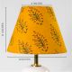 Mustard Kalamkari Cone Shade